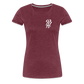 Relic Hearts Insignia Women's Premium T - heather burgundy