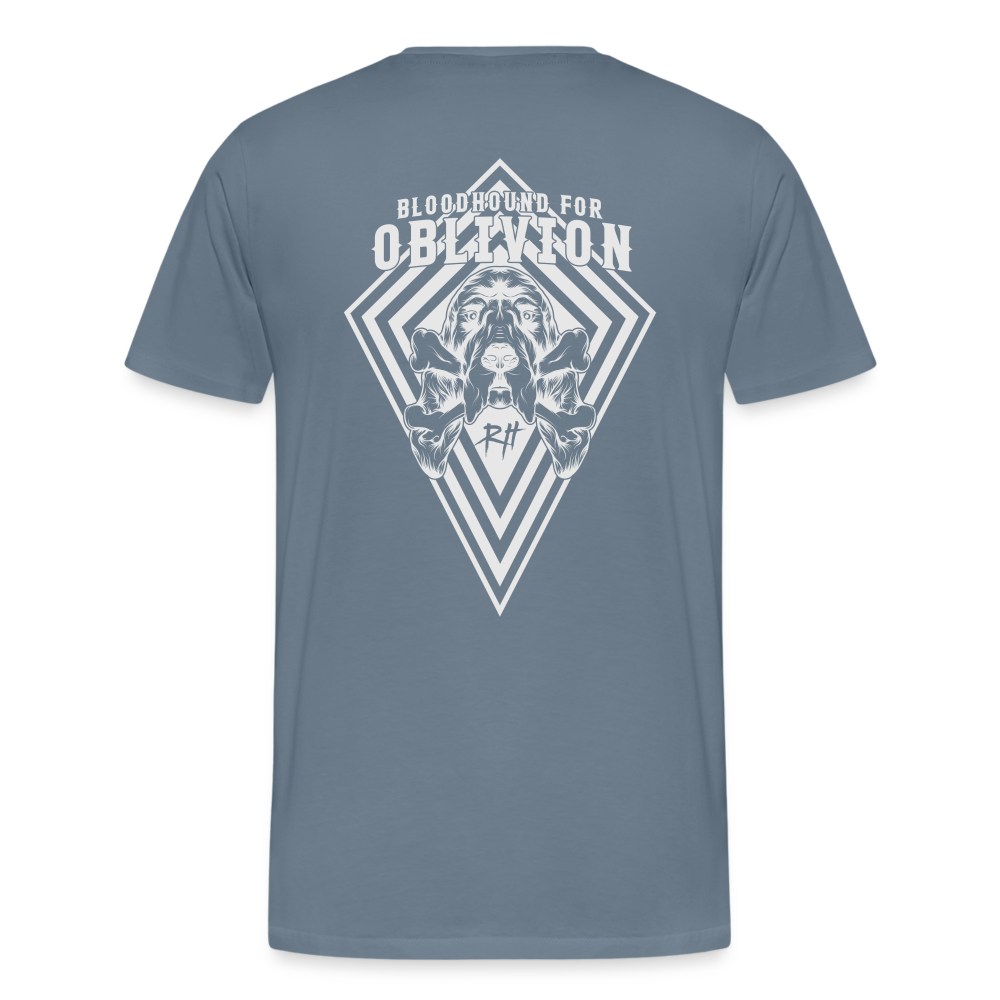 Bloodhound For Oblivion Men's Premium T - steel blue