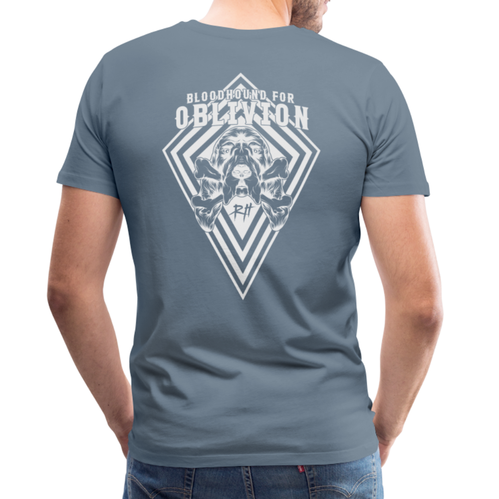 Bloodhound For Oblivion Men's Premium T - steel blue