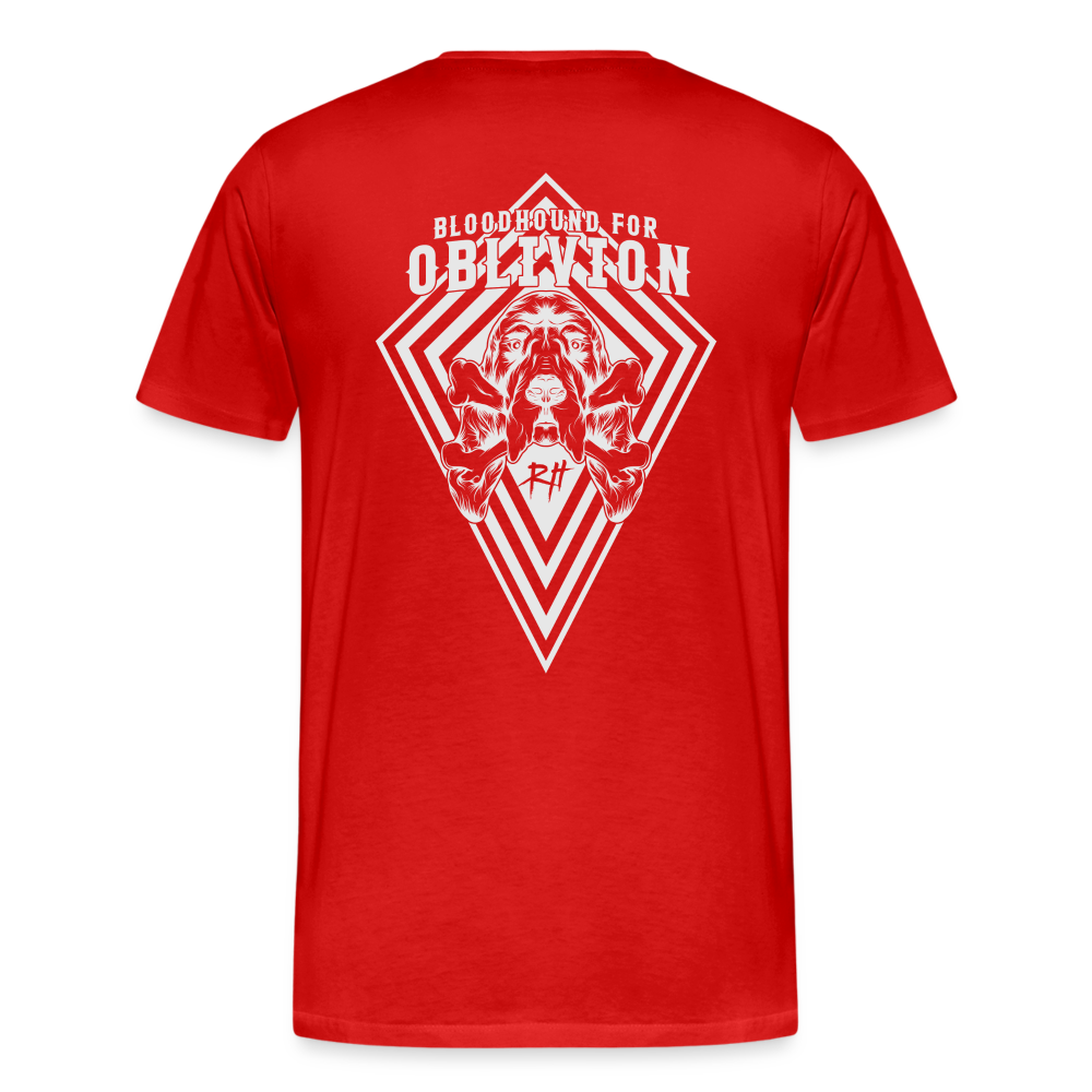 Bloodhound For Oblivion Men's Premium T - red