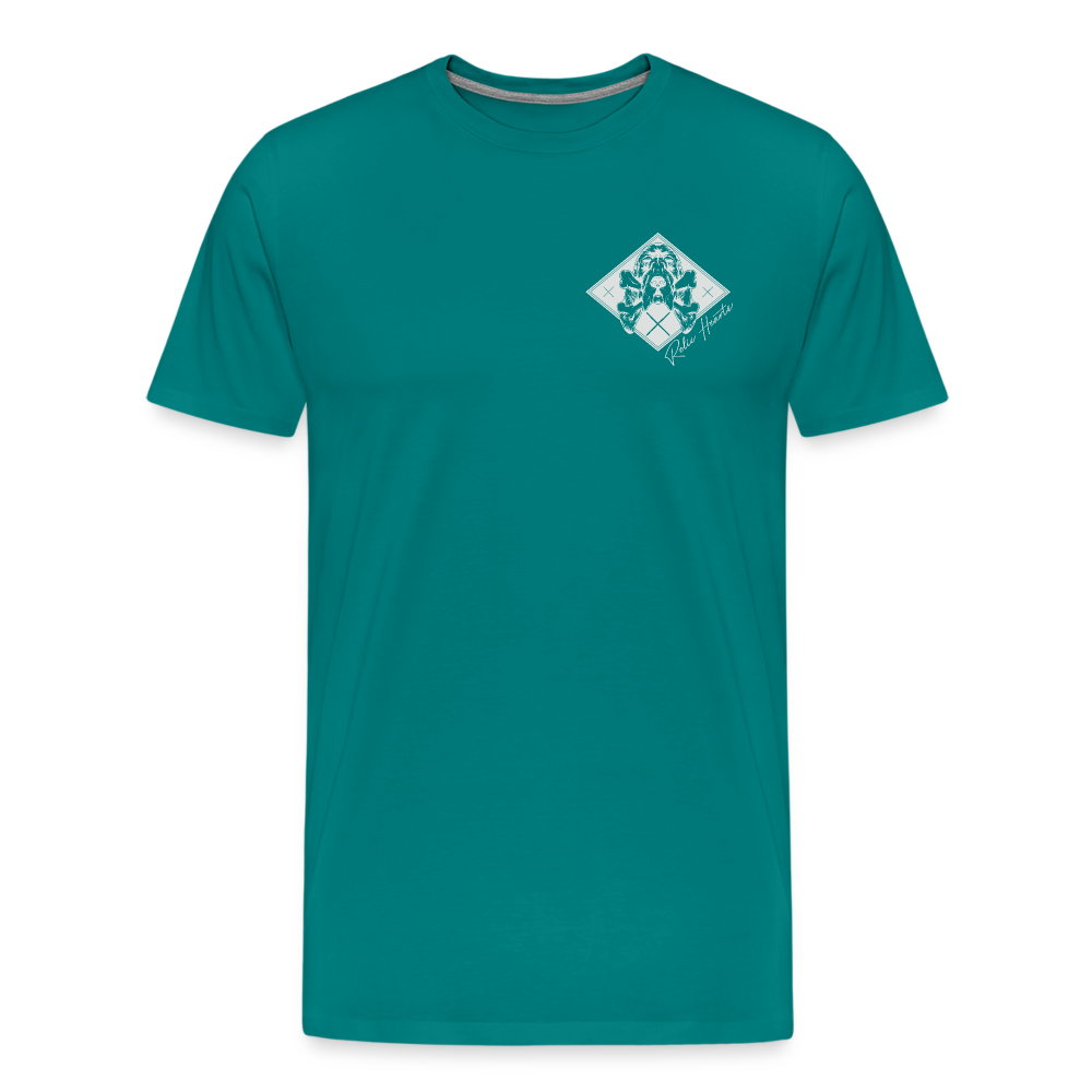 Bloodhound For Oblivion Men's Premium T - teal