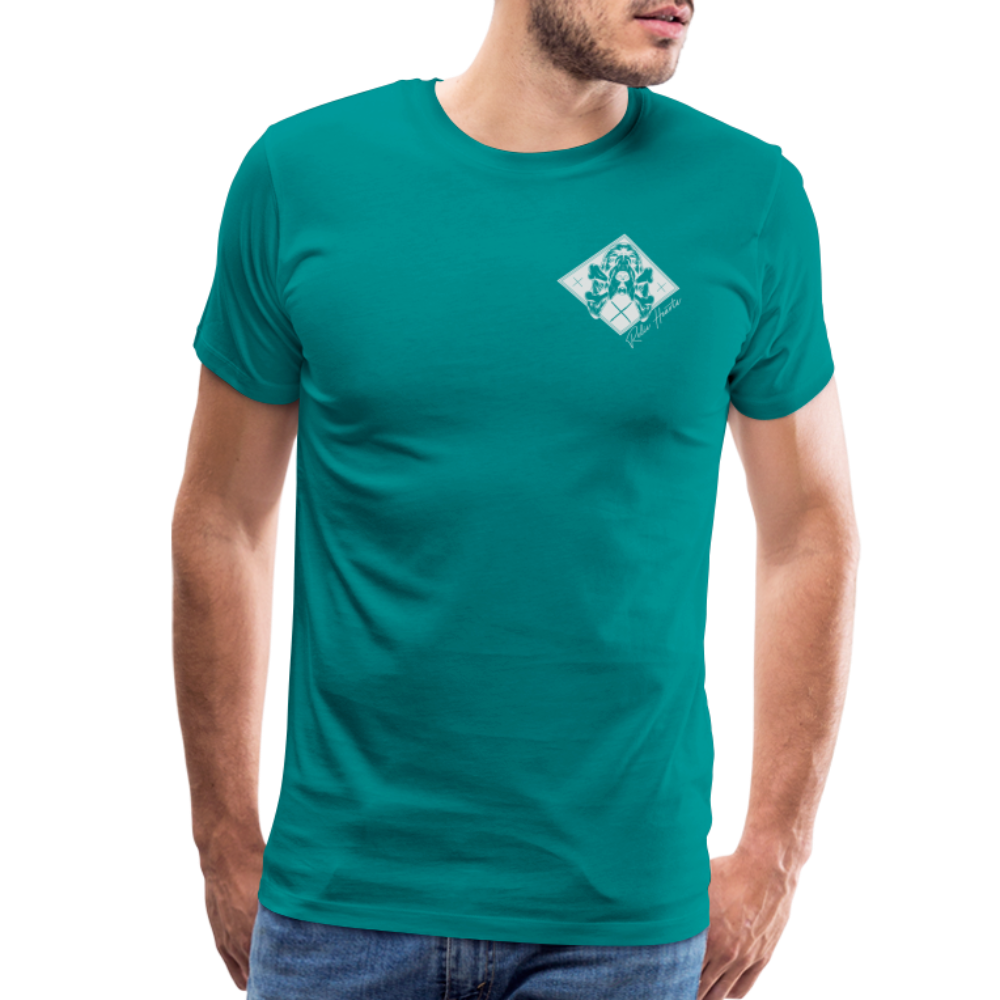 Bloodhound For Oblivion Men's Premium T - teal