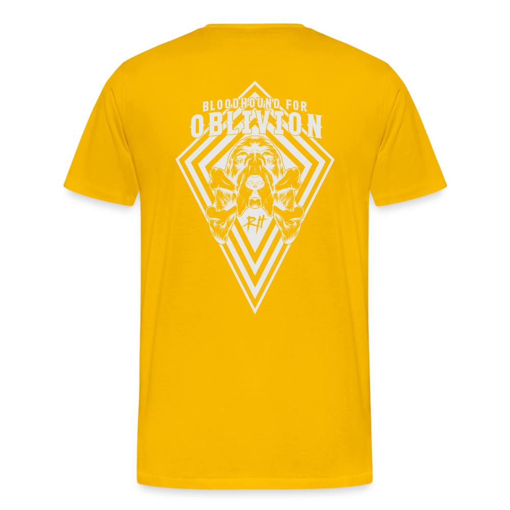 Bloodhound For Oblivion Men's Premium T - sun yellow