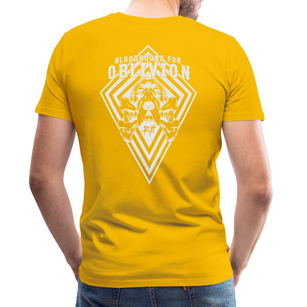 Bloodhound For Oblivion Men's Premium T - sun yellow