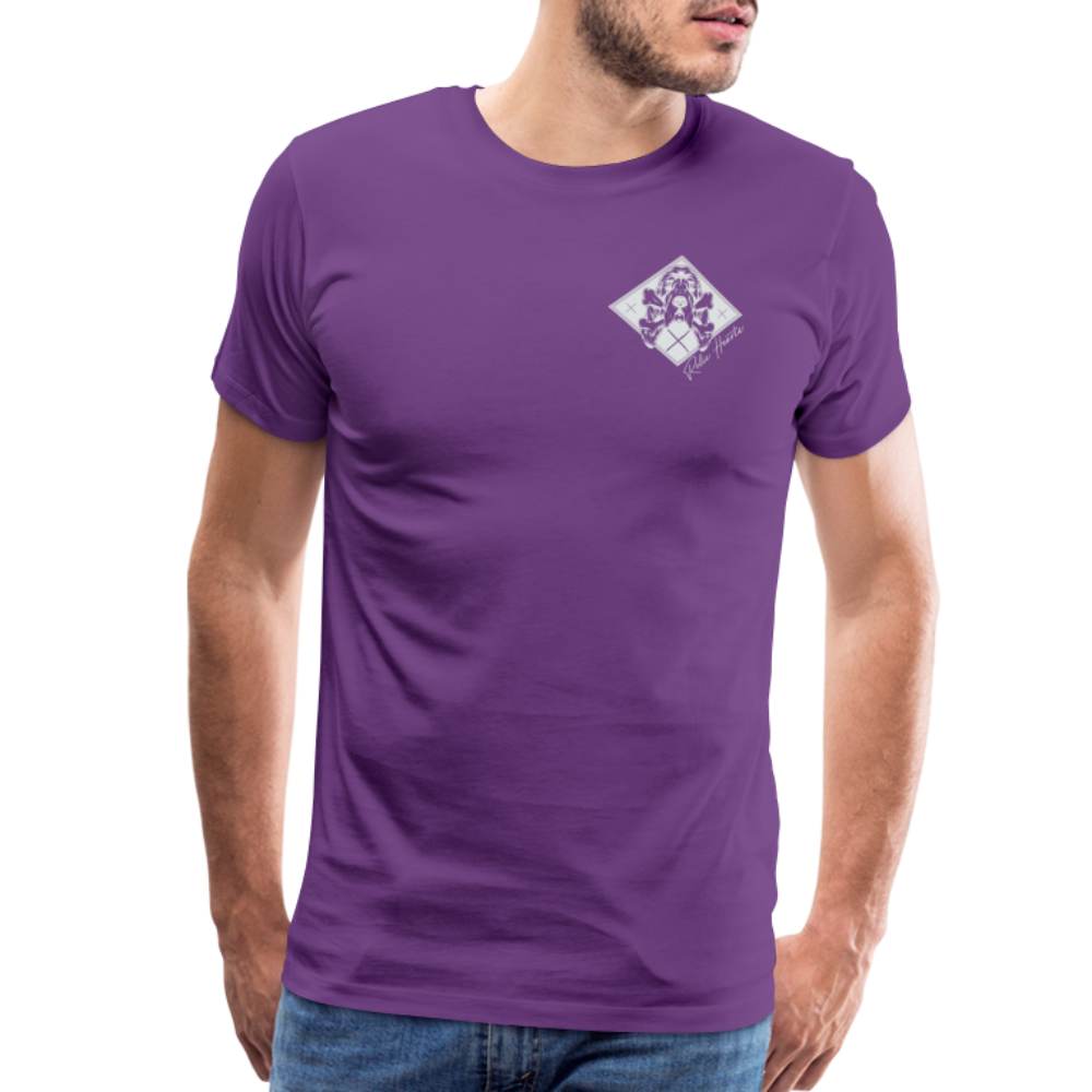 Bloodhound For Oblivion Men's Premium T - purple