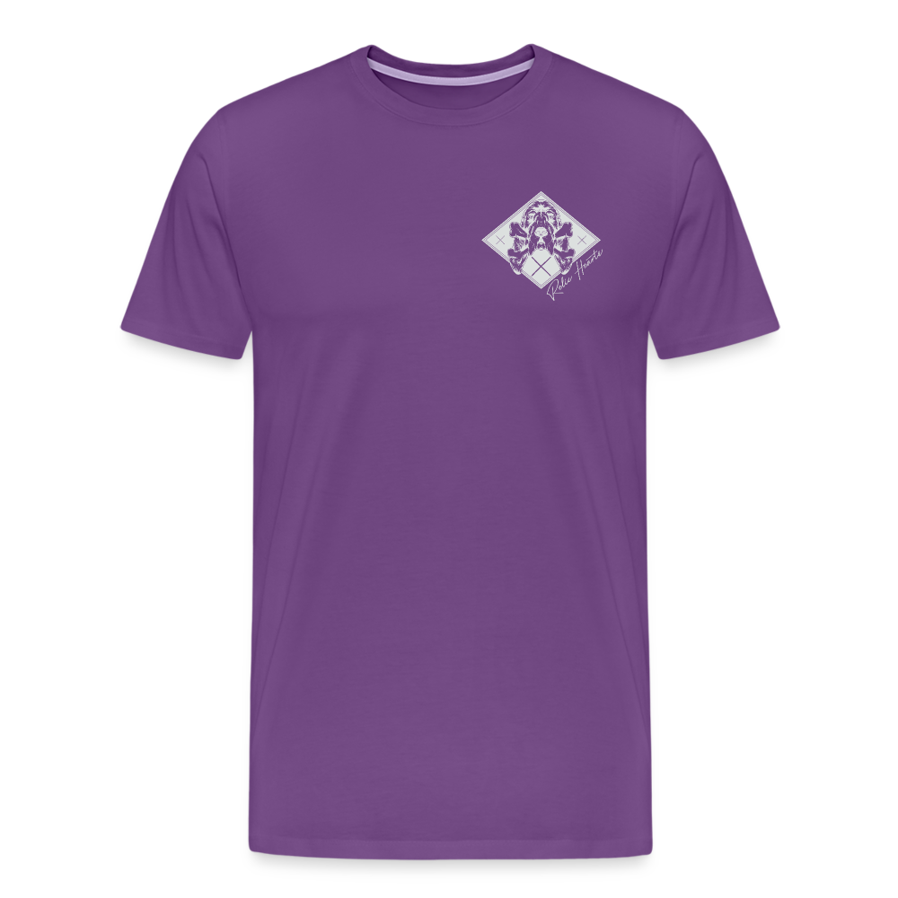 Bloodhound For Oblivion Men's Premium T - purple