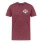 Bloodhound For Oblivion Men's Premium T - heather burgundy