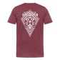 Bloodhound For Oblivion Men's Premium T - heather burgundy