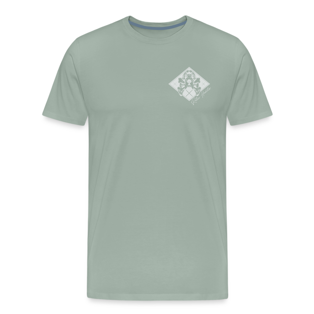 Bloodhound For Oblivion Men's Premium T - steel green