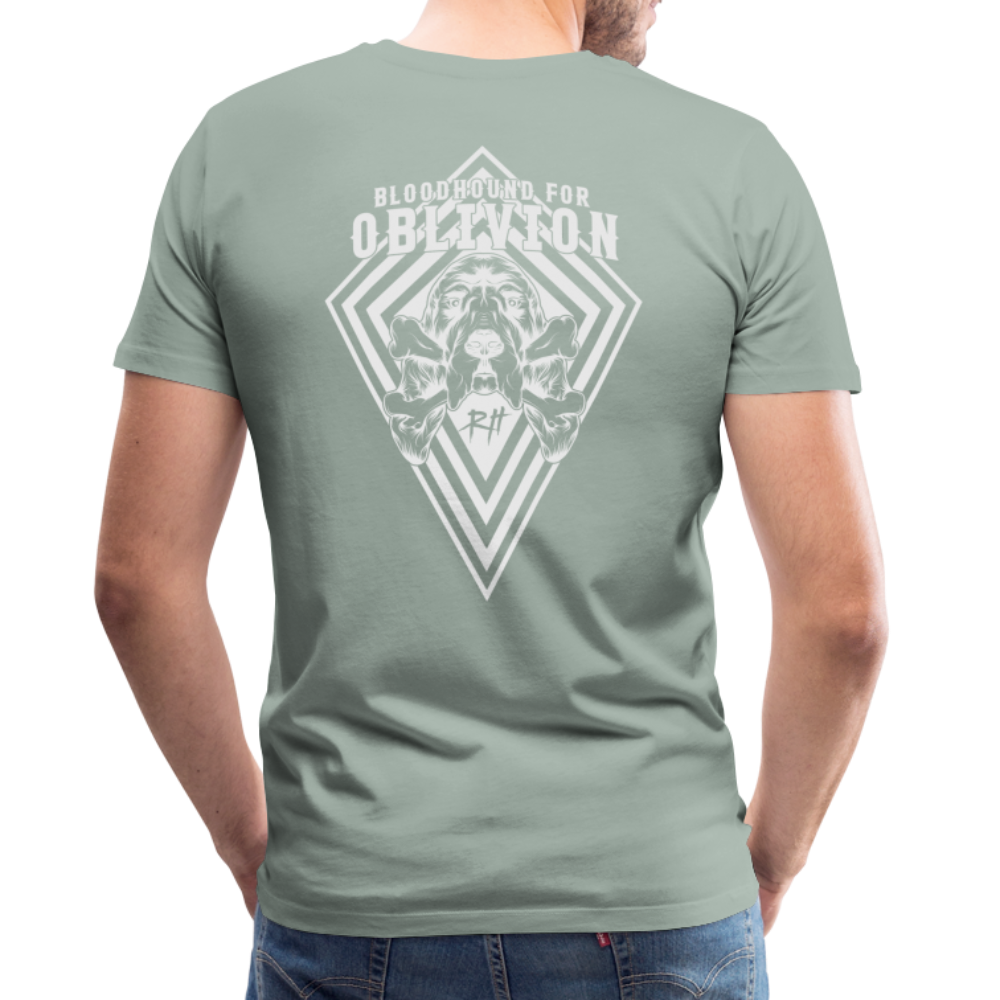 Bloodhound For Oblivion Men's Premium T - steel green