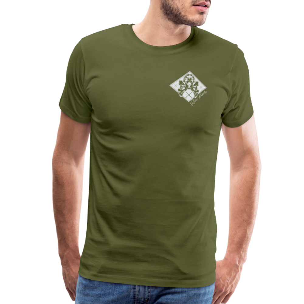 Bloodhound For Oblivion Men's Premium T - olive green