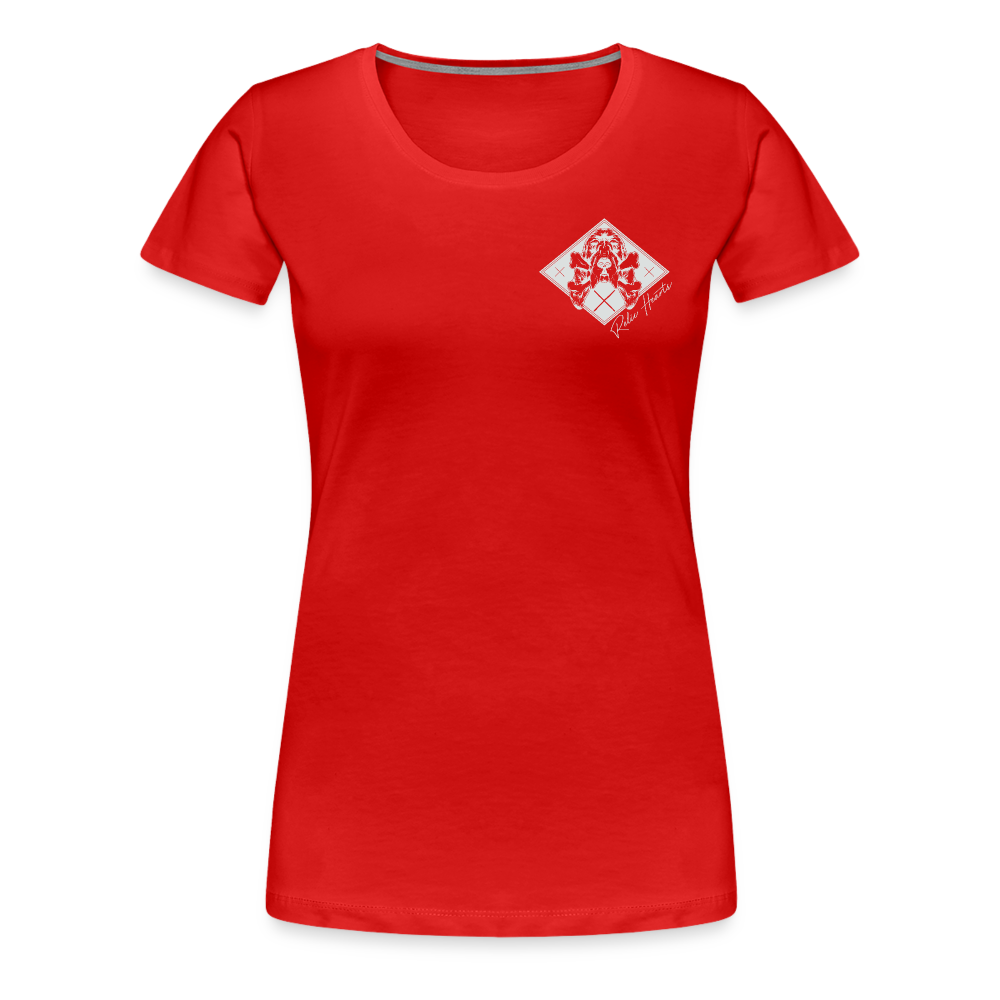 Bloodhound For Oblivion Women's Premium T - red