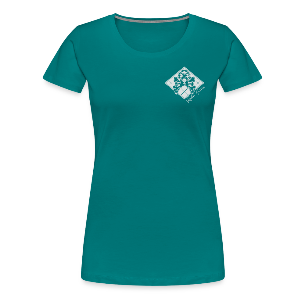 Bloodhound For Oblivion Women's Premium T - teal