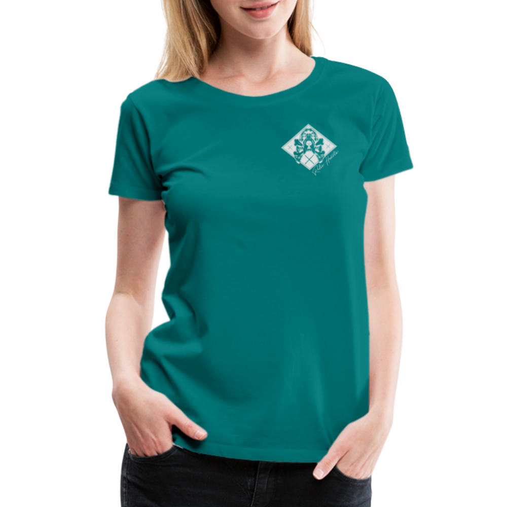 Bloodhound For Oblivion Women's Premium T - teal