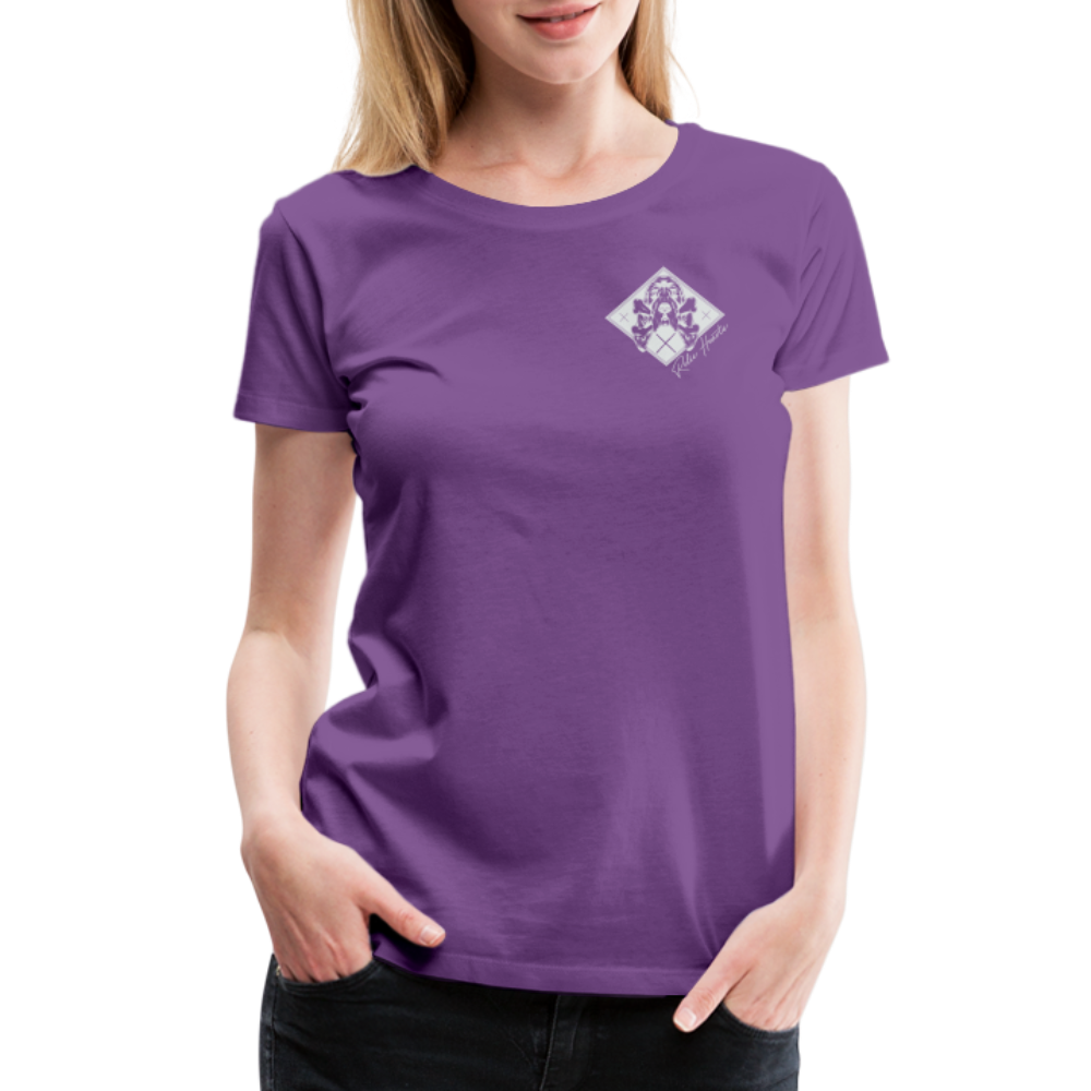 Bloodhound For Oblivion Women's Premium T - purple