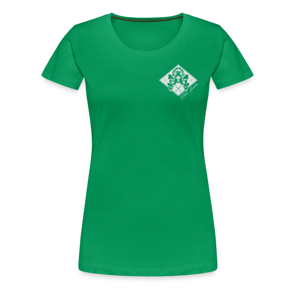 Bloodhound For Oblivion Women's Premium T - kelly green