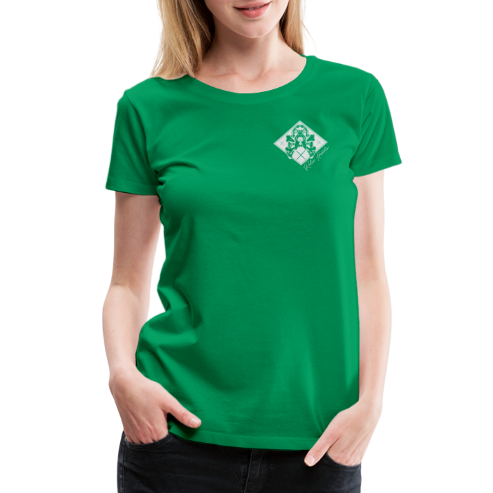 Bloodhound For Oblivion Women's Premium T - kelly green