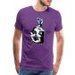 Qué Bonito Es Un Entierro Men's Premium T - purple