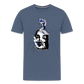 Qué Bonito Es Un Entierro Men's Premium T - heather blue