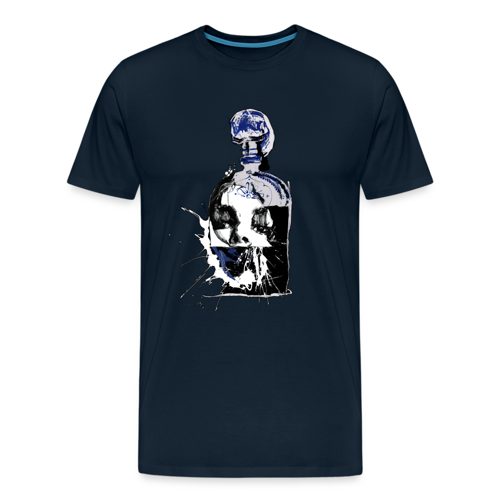 Qué Bonito Es Un Entierro Men's Premium T - deep navy