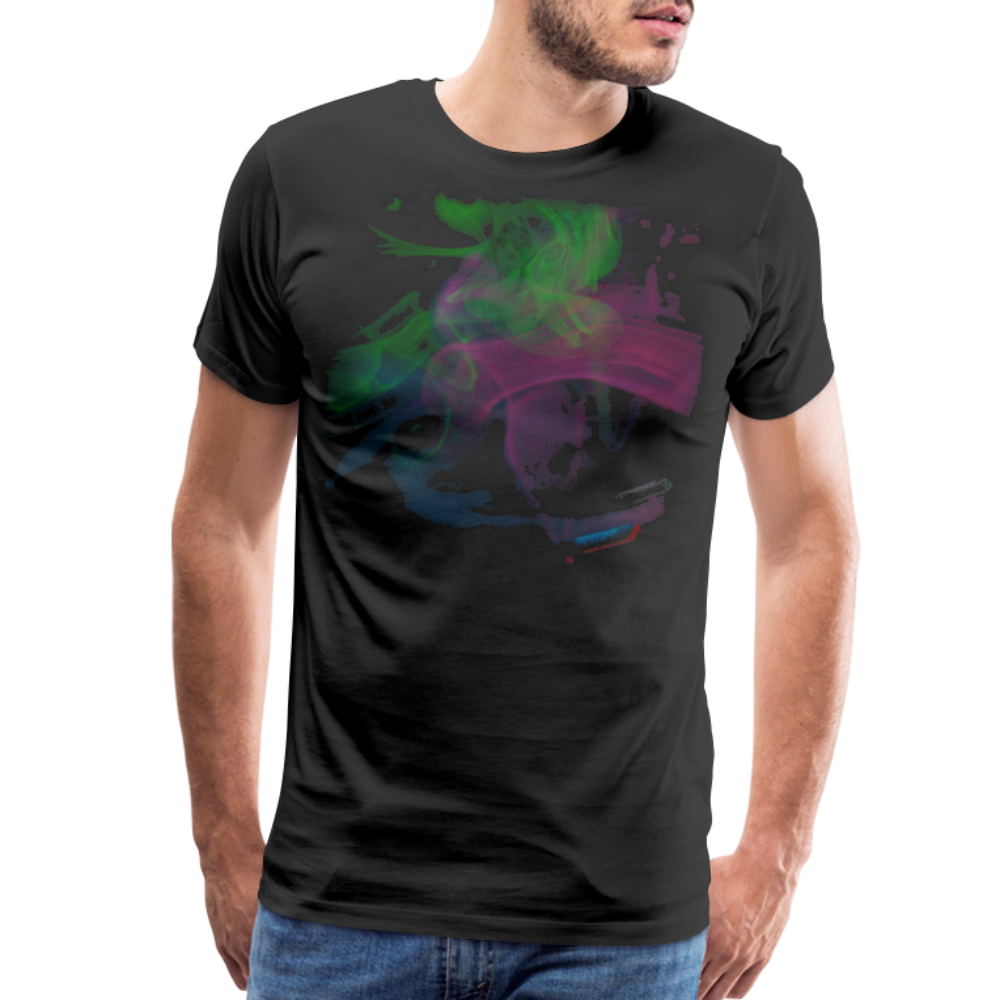 Smoke Two Men's Premium T - black