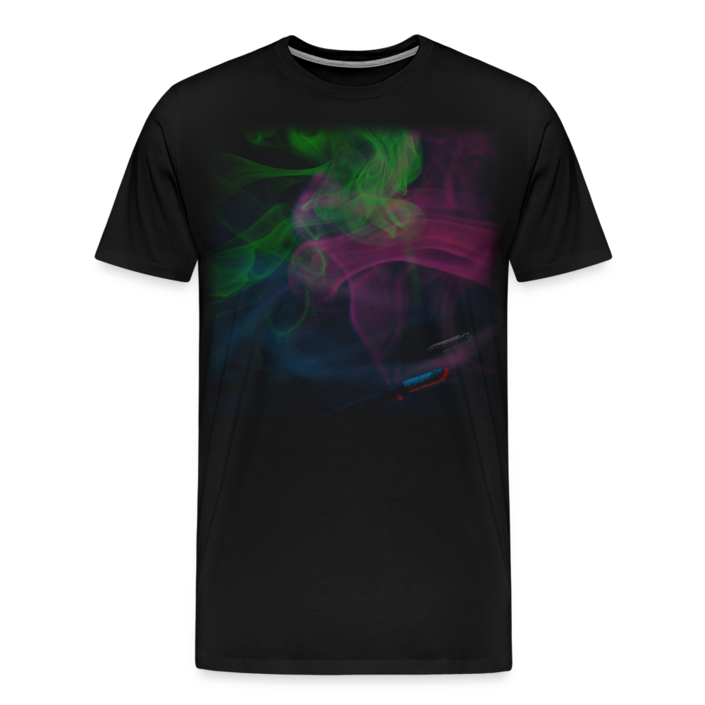 Smoke Two Men's Premium T - black