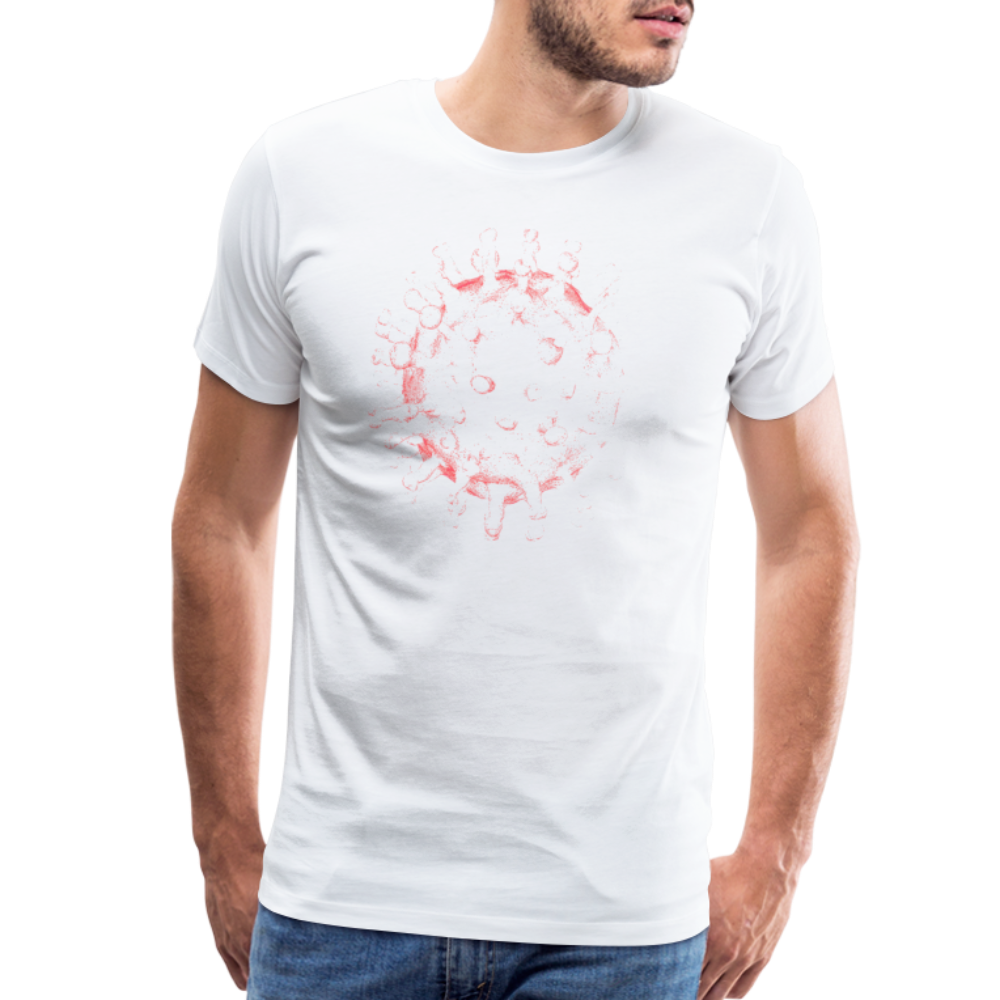 Contagious Men's Premium T - white