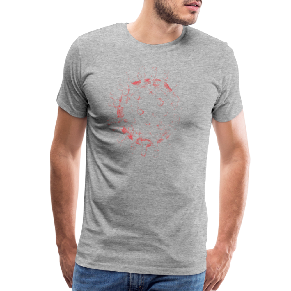 Contagious Men's Premium T - heather gray