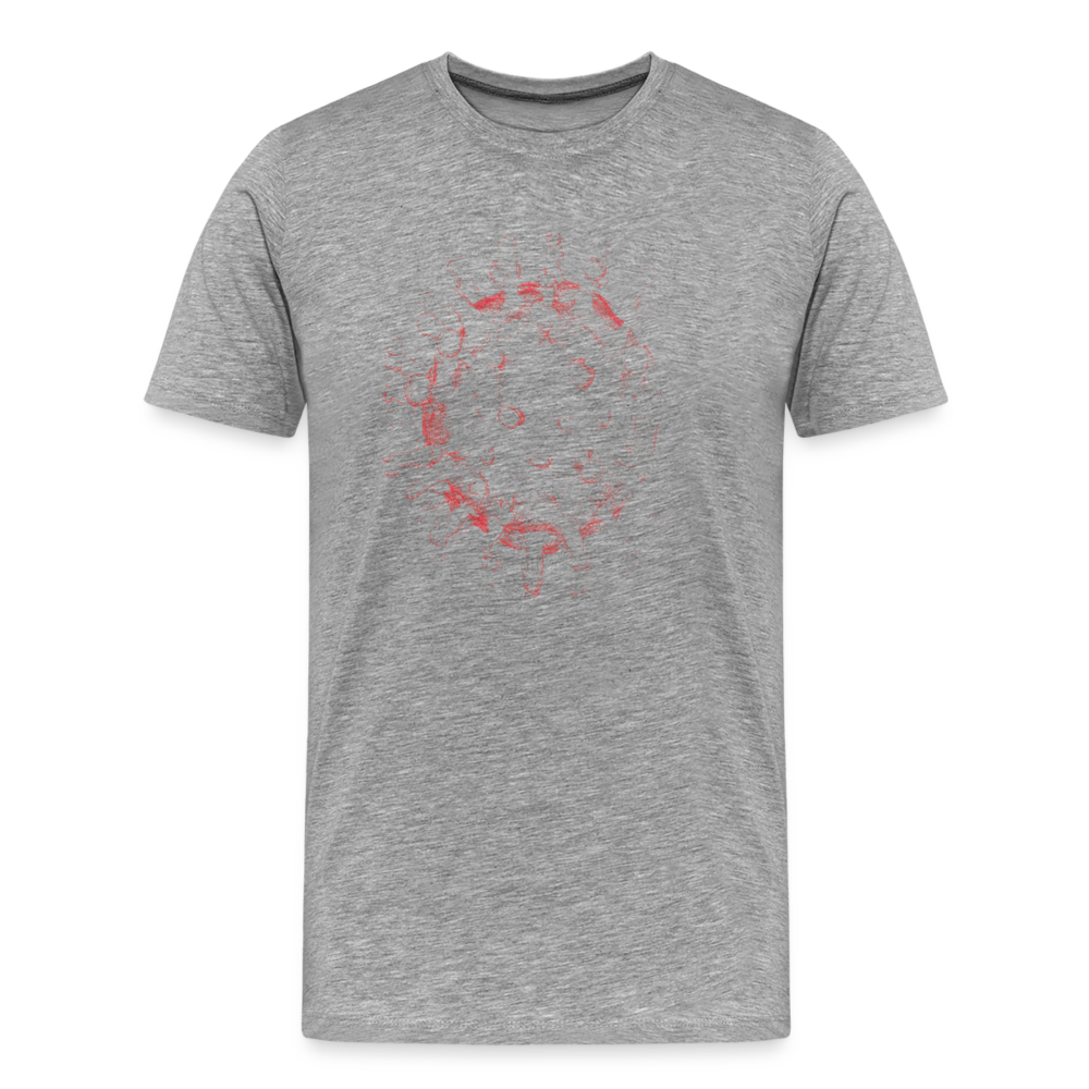 Contagious Men's Premium T - heather gray