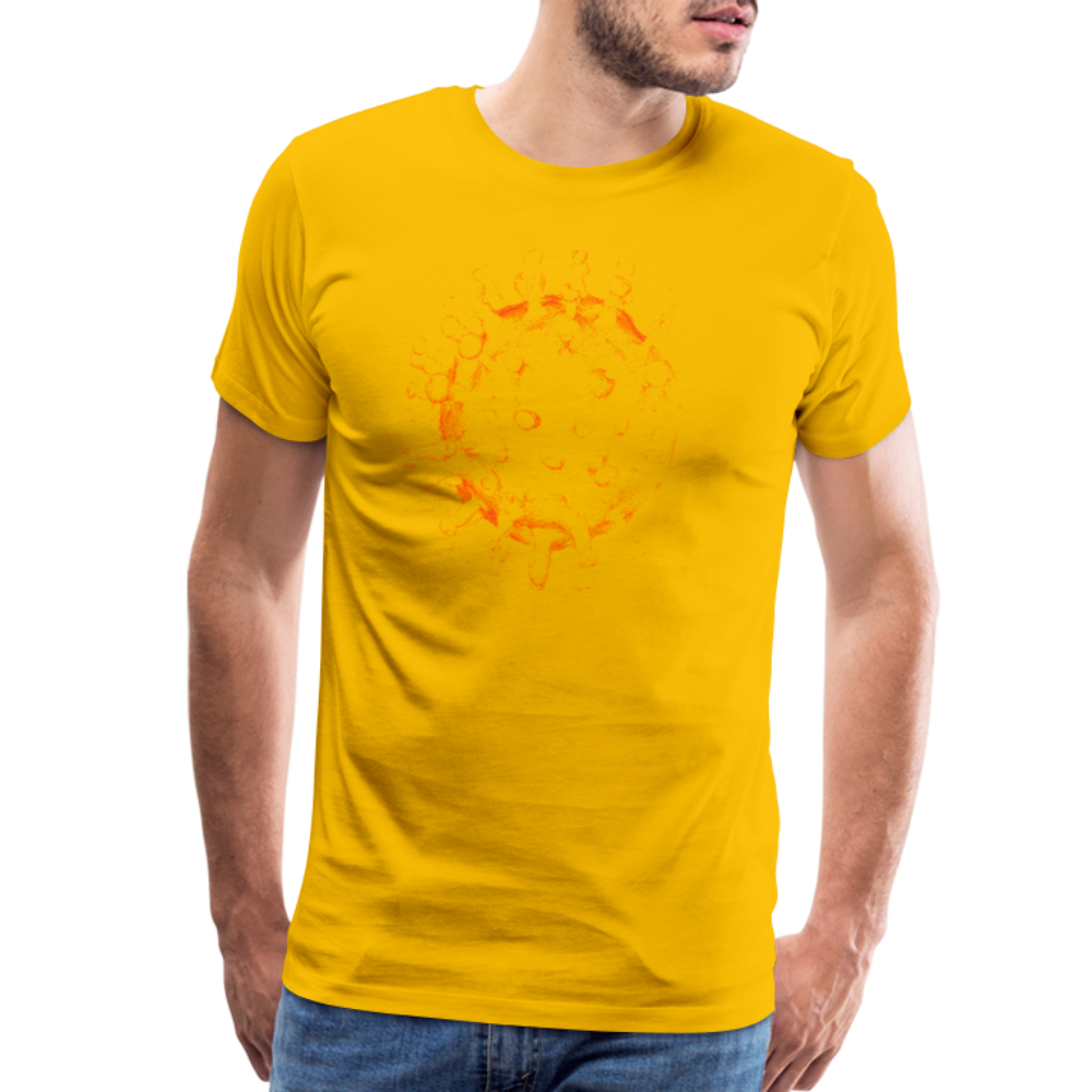 Contagious Men's Premium T - sun yellow