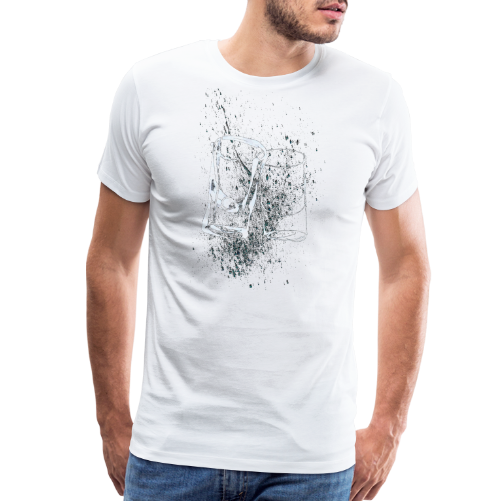 Dos Tequilas Men's Premium T - white