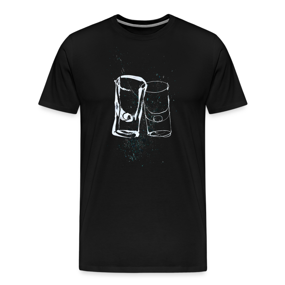 Dos Tequilas Men's Premium T - black