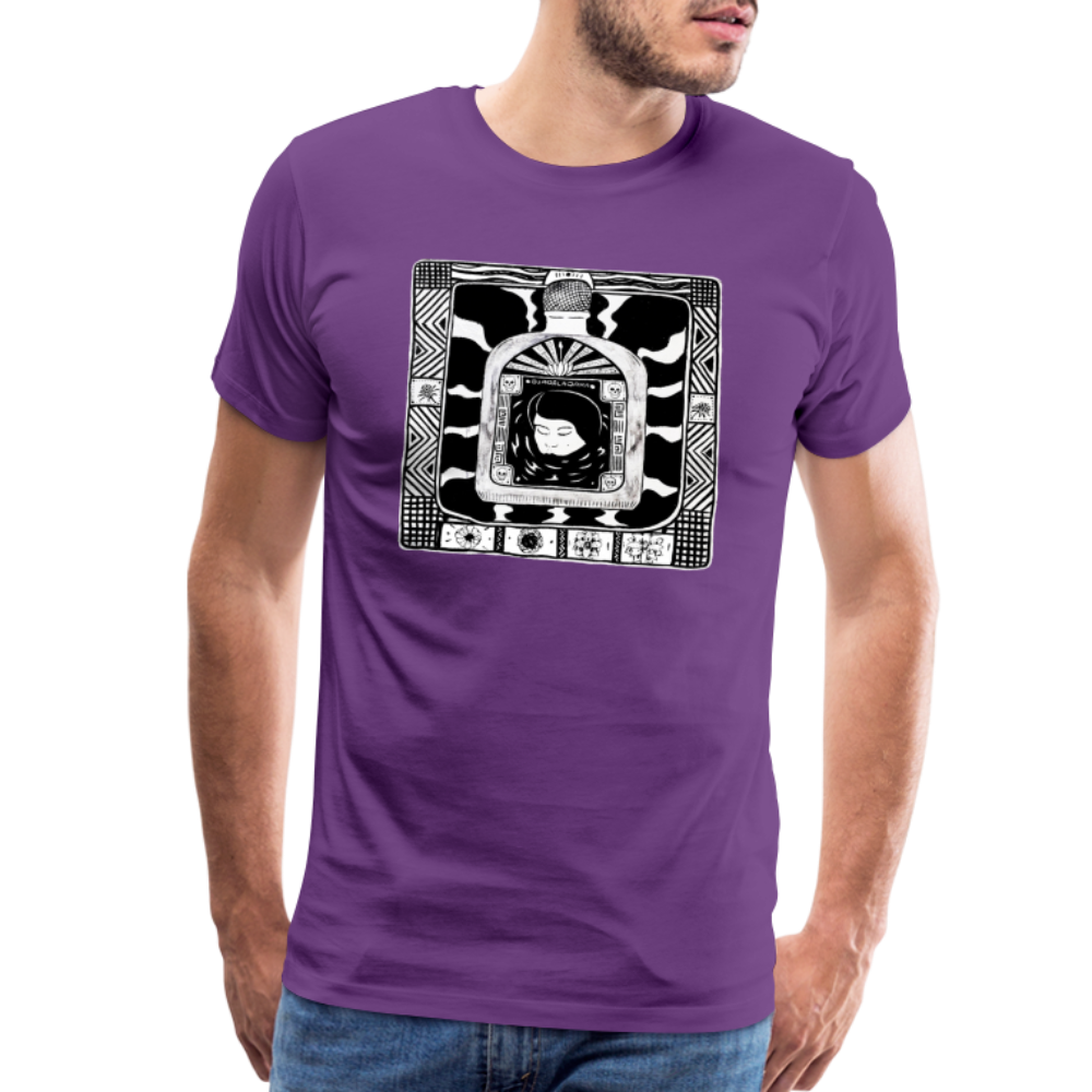 Guadalajara Men's Premium T - purple