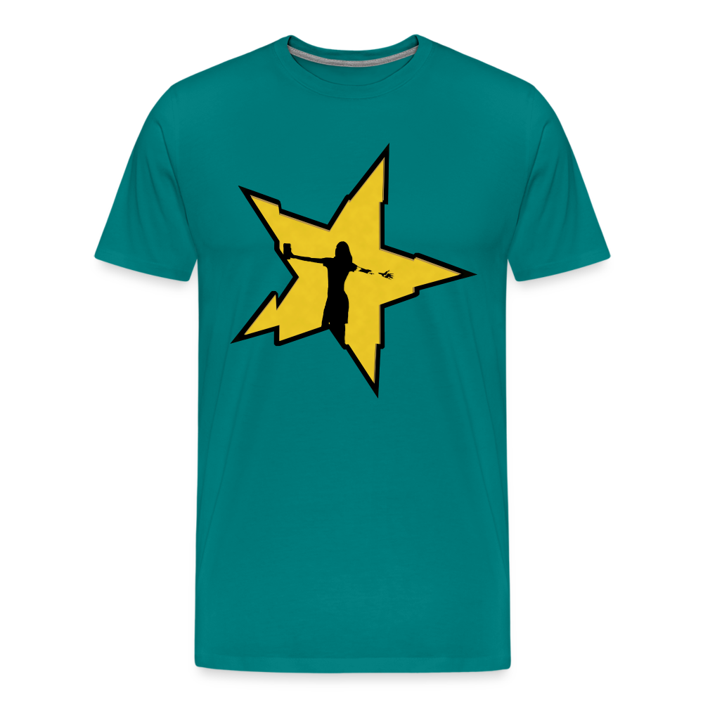 Remembering You Men's Premium T - teal