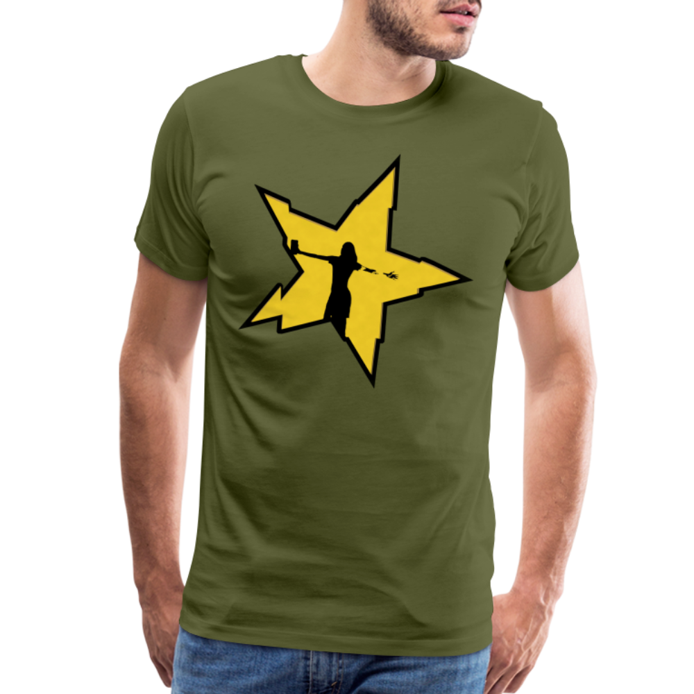 Remembering You Men's Premium T - olive green