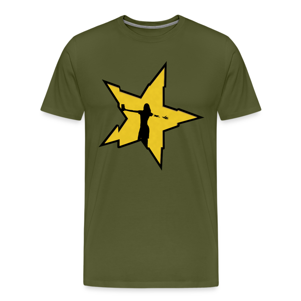 Remembering You Men's Premium T - olive green