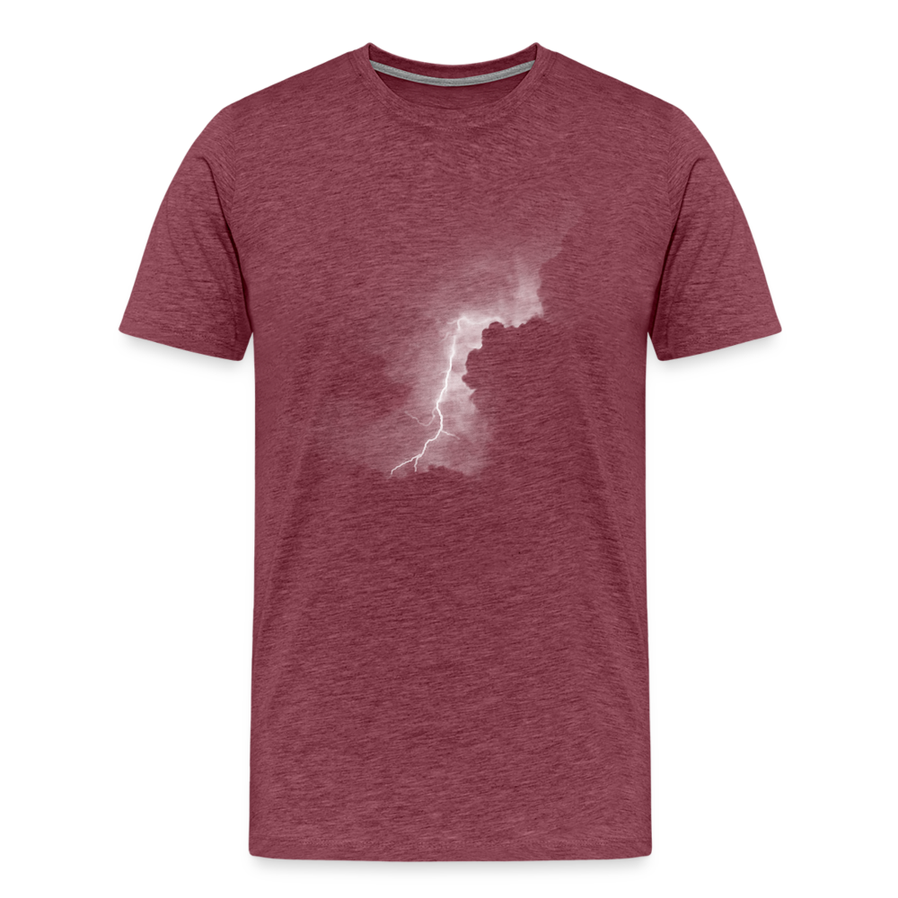 The Quickening Men's Premium T - heather burgundy