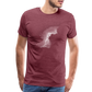 The Quickening Men's Premium T - heather burgundy