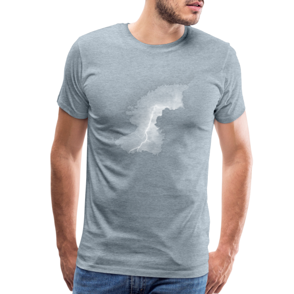 The Quickening Men's Premium T - heather ice blue