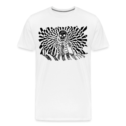 S.T.R.I.V.E. Black Ink Men's Premium T - white