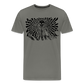 S.T.R.I.V.E. Black Ink Men's Premium T - asphalt gray