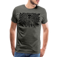 S.T.R.I.V.E. Black Ink Men's Premium T - asphalt gray