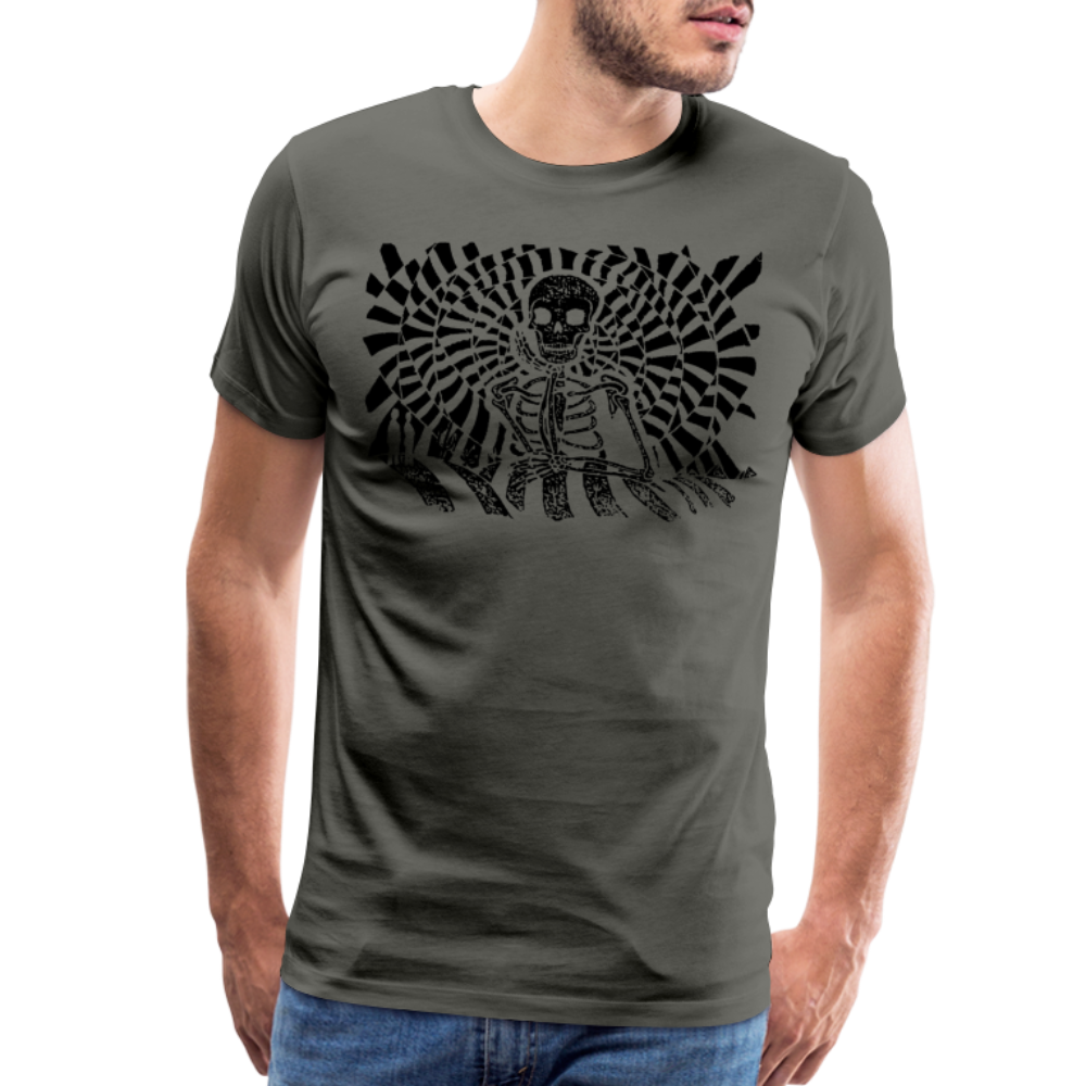 S.T.R.I.V.E. Black Ink Men's Premium T - asphalt gray