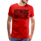 S.T.R.I.V.E. Black Ink Men's Premium T - red