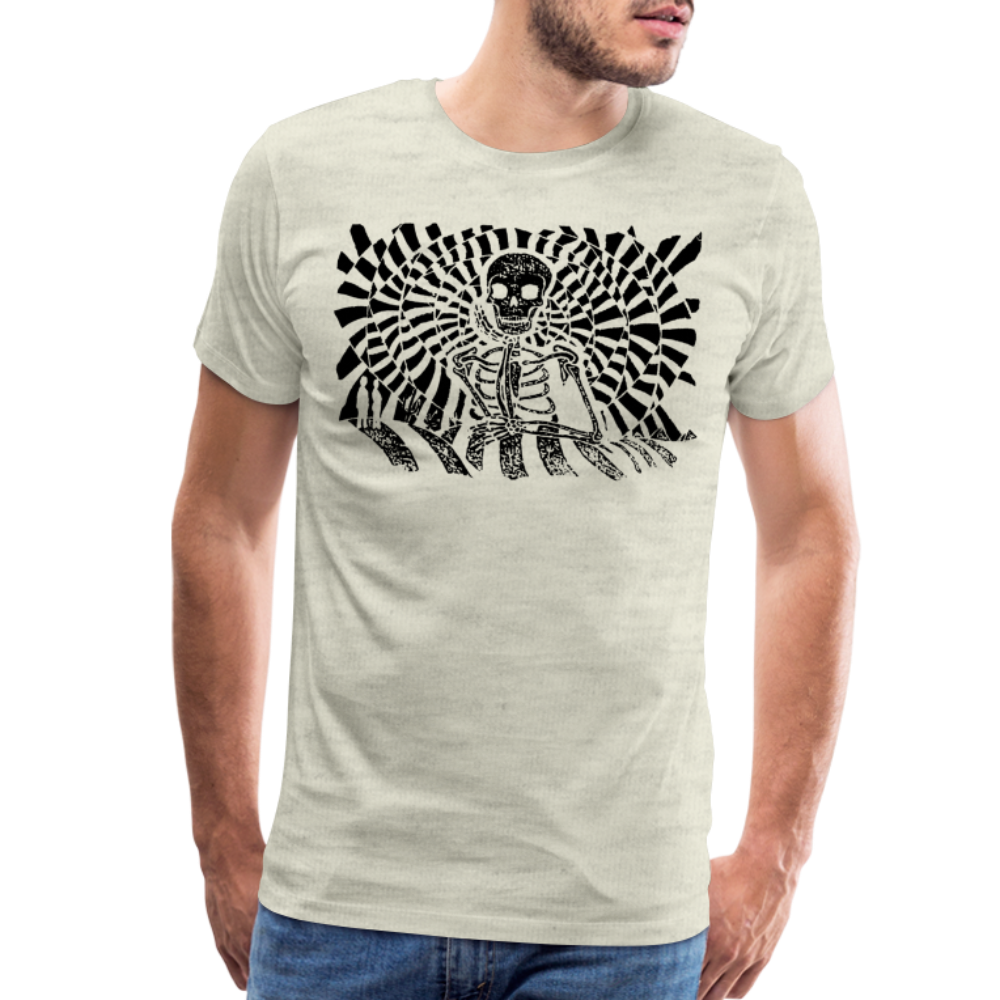 S.T.R.I.V.E. Black Ink Men's Premium T - heather oatmeal