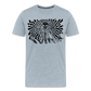 S.T.R.I.V.E. Black Ink Men's Premium T - heather ice blue