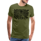 S.T.R.I.V.E. Black Ink Men's Premium T - olive green