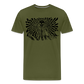 S.T.R.I.V.E. Black Ink Men's Premium T - olive green