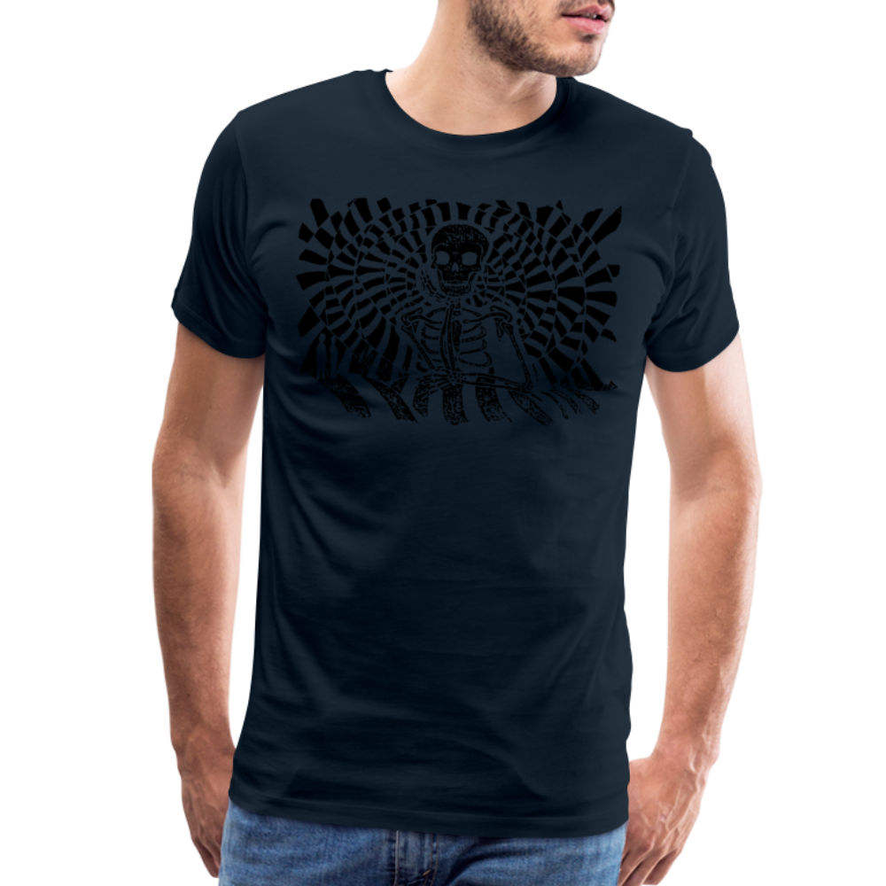 S.T.R.I.V.E. Black Ink Men's Premium T - deep navy