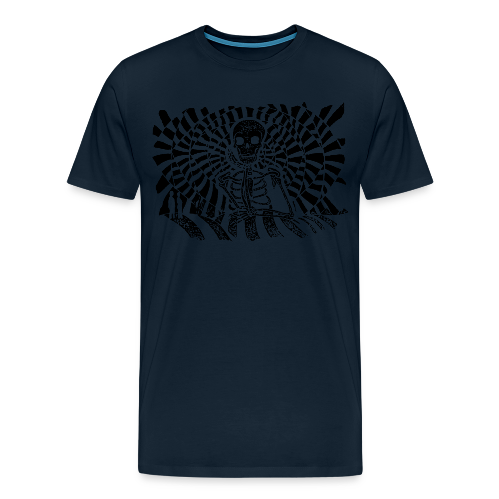 S.T.R.I.V.E. Black Ink Men's Premium T - deep navy